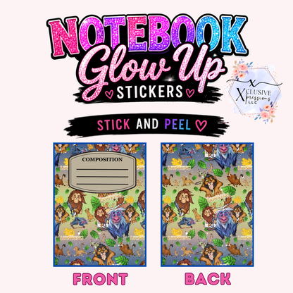 Lion King, Notebook Glow Up Stickers™