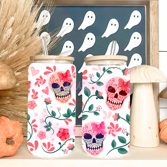 Skulls Talavera, 16 oz P2O POD