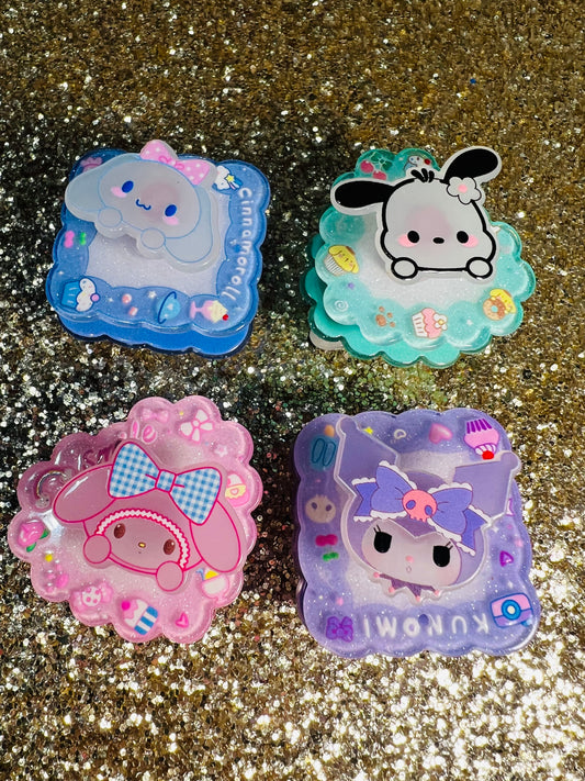 HK Crew Acrylic Spinner Toppers