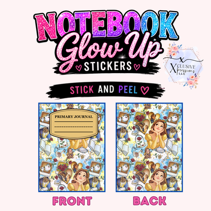 Beauty Princess, Notebook Glow Up™ Stickers