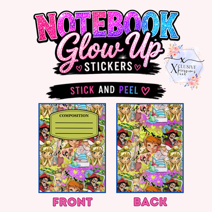 Tinker Princess, Notebook Glow Up Stickers™