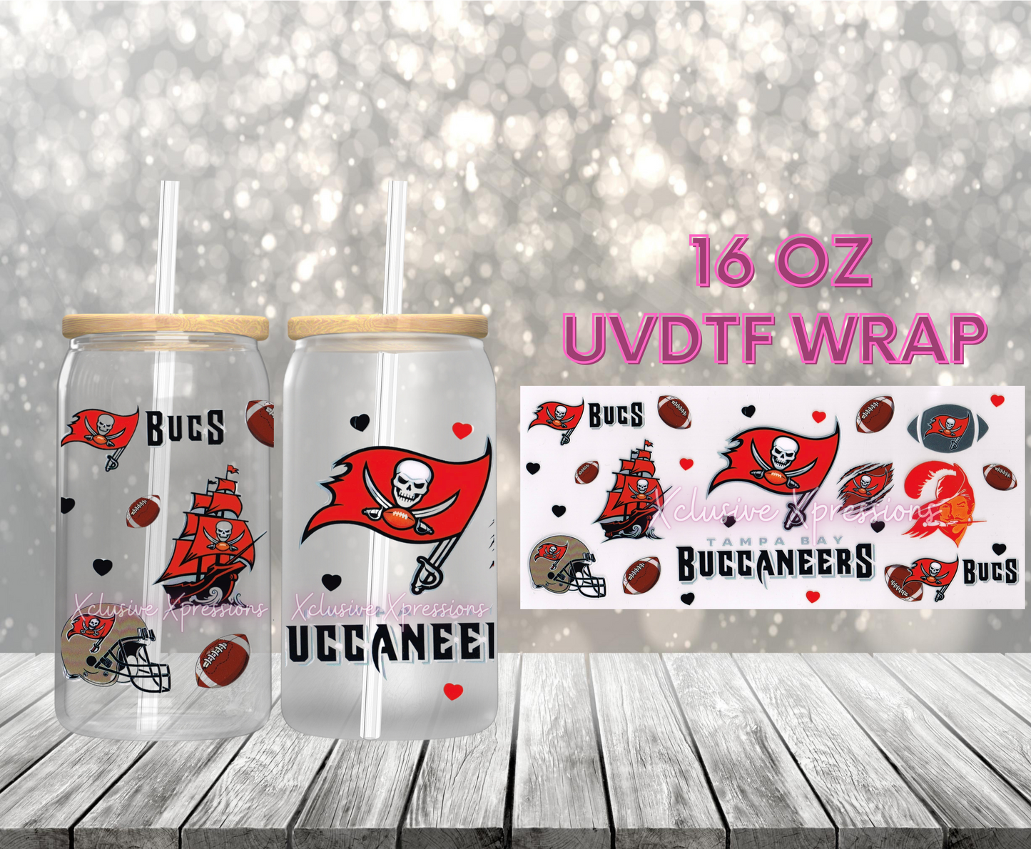 #377 TPA Buccaneers, 16 oz UVDTF