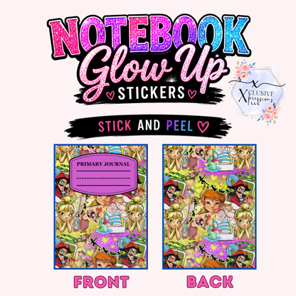 Tinker Princess, Notebook Glow Up Stickers™