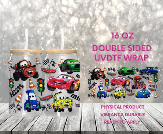 #856 Car, Double-Sided 16 oz UVDTF