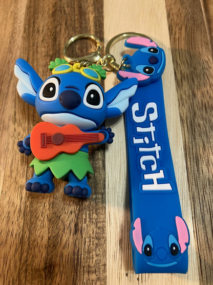 Llavero Stich #2 Alien Azul