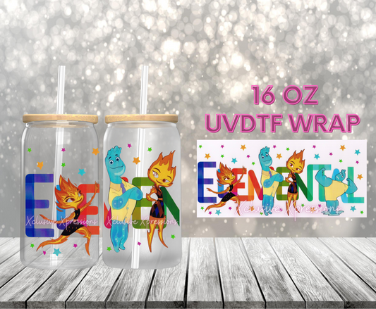 #233 Elements, 16 oz UVDTF