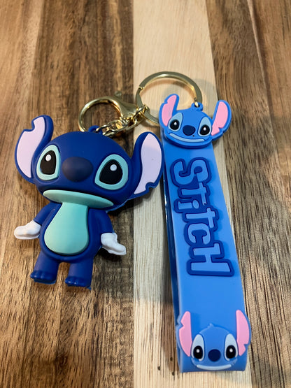 Llavero Stich #2 Alien Azul