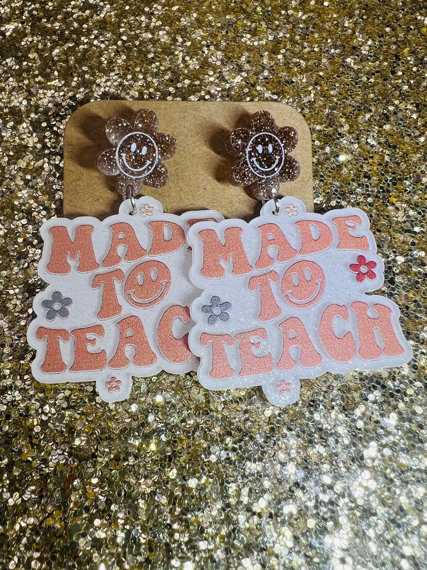 Teacher Made To Teach Earrings