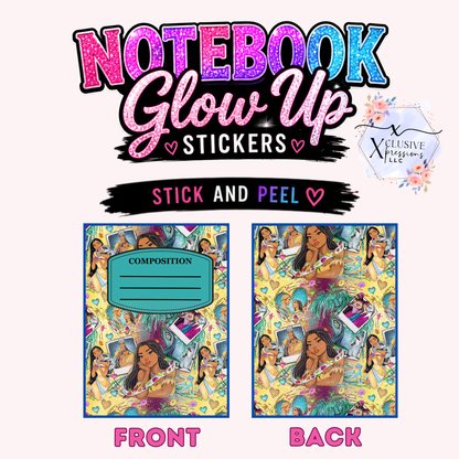 Pochan Princess, Notebook Glow Up Stickers™