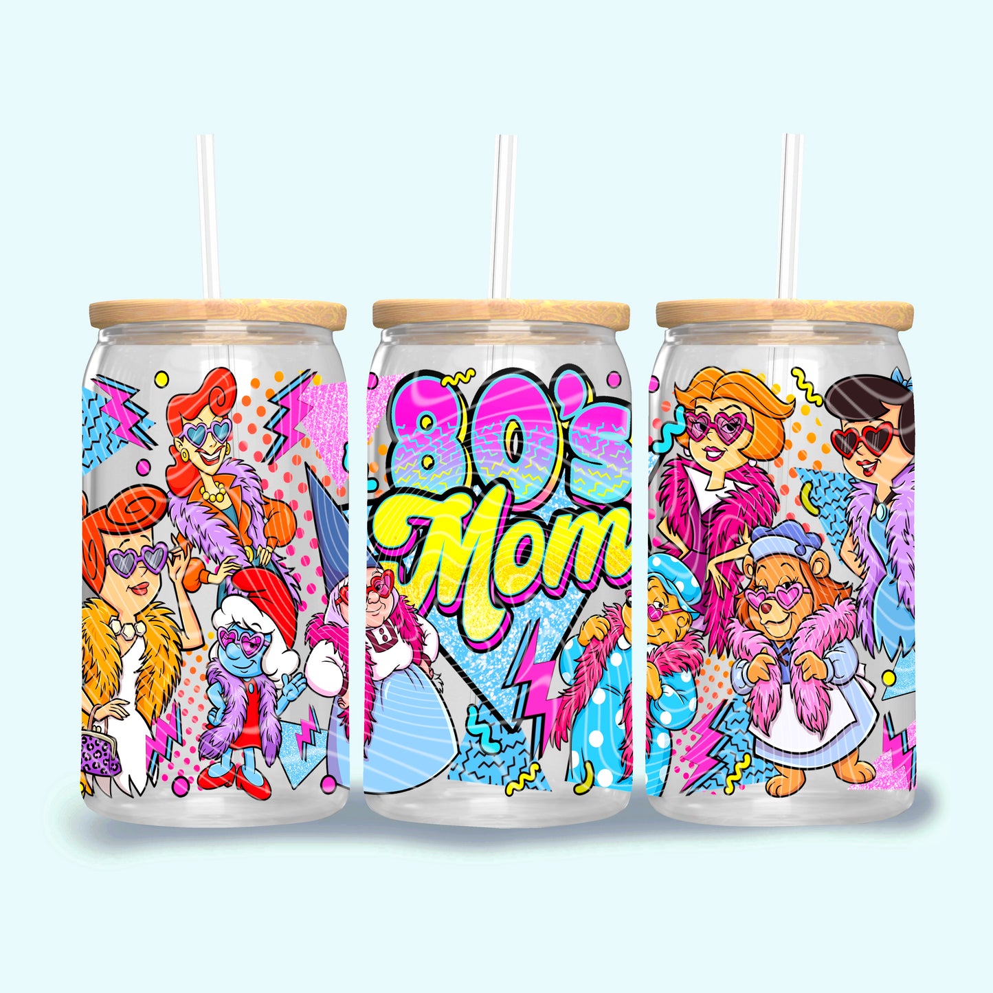 #1238 Retro Mom, UVDTF P2O