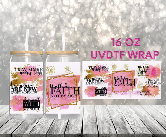 #434 Faith, 16 oz UVDTF