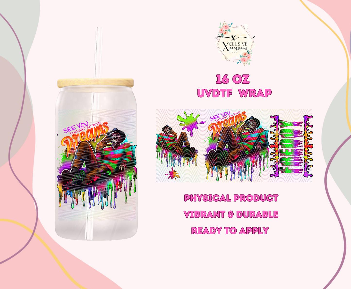 #1113 Horror Splatter Freedie Collection, P2O