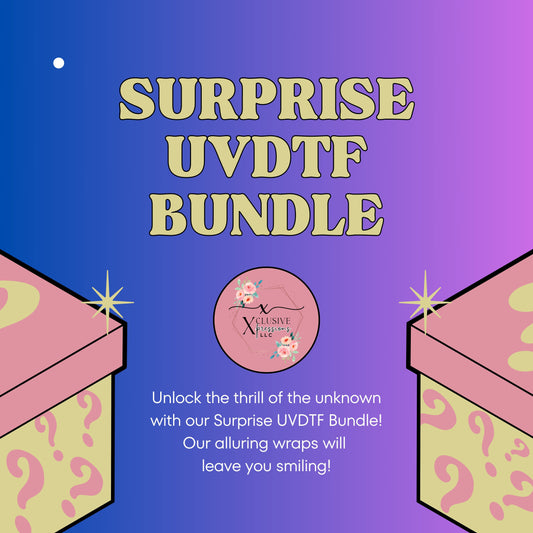 Surprise Bundle, Qty 10 UVDTF