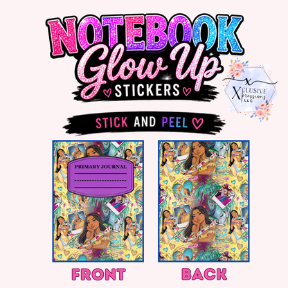 Pochan Princess, Notebook Glow Up Stickers™