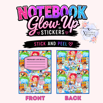 Toy Story, Notebook Glow Up™ Stickers
