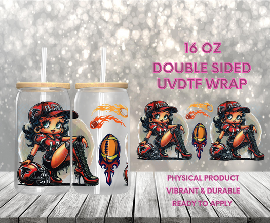 #1025 Falcon Betty, 16 oz Double-sided UVDTF