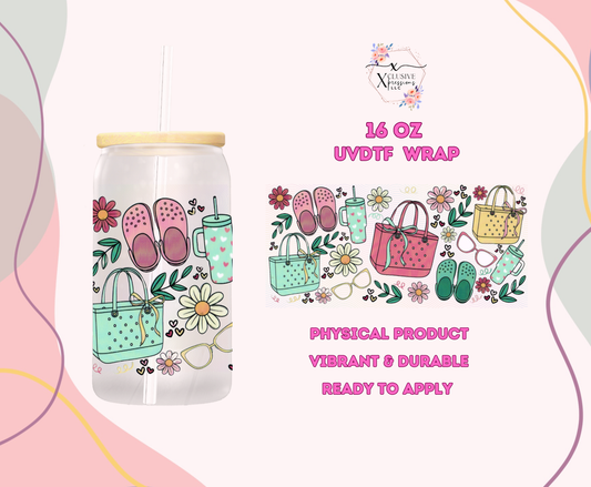 #1189 Totes & Tumblers, Double-sided 16 oz UVDTF