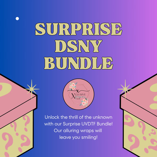 Dsny Surprise Bundle, Qty 10 UVDTF