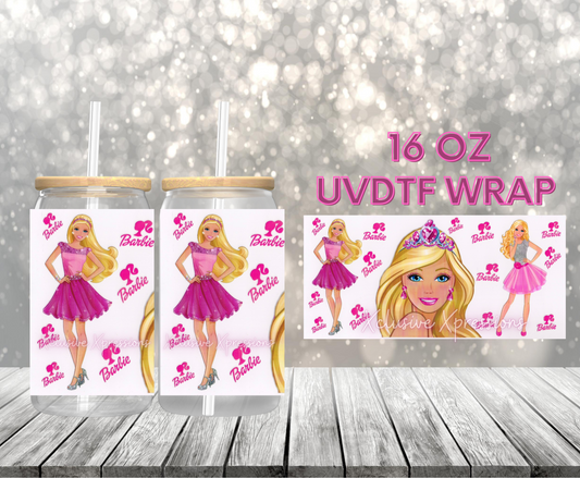 #225 Barby, 16 oz UVDTF