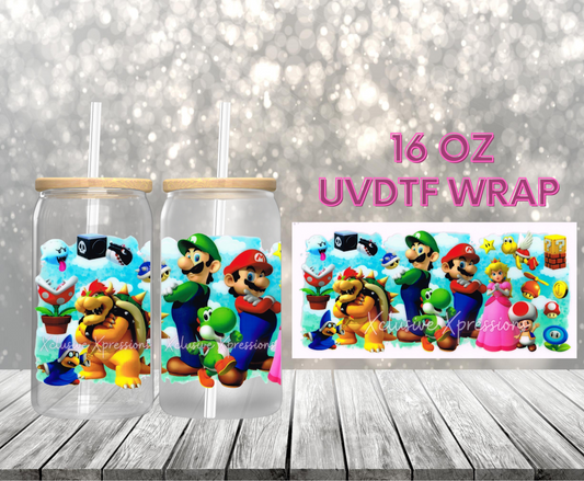 #413 Plumber Bros Crew, 16 oz UVDTF
