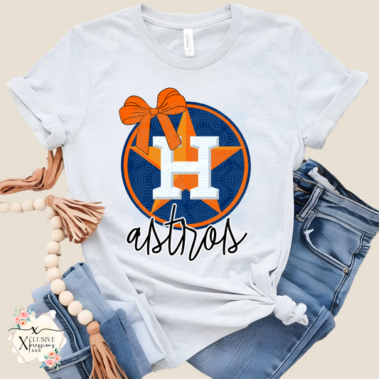 Baseball & Bows, DTF POD