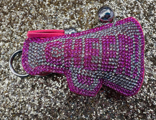 Cheer Rhinestone Keychains