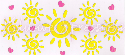 #87 Sunshine, 16 oz Clear Back UVDTF