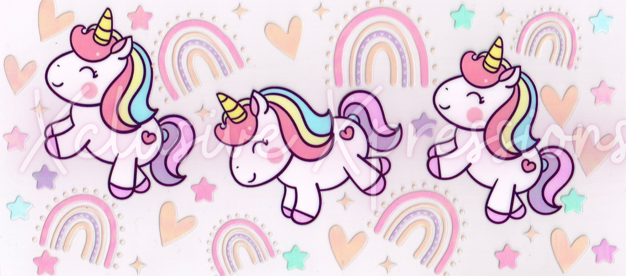 88 Unicorn, 16 oz UVDTF – Xclusive Xpressions