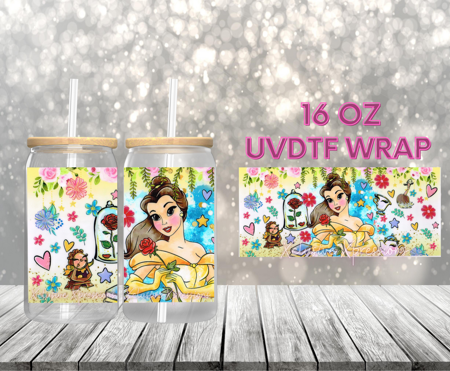 #531C Princess Beauty, 16 oz UVDTF Wrap