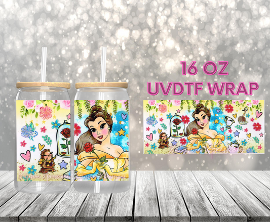 #531 Princess Beauty, 16 oz UVDTF Wrap