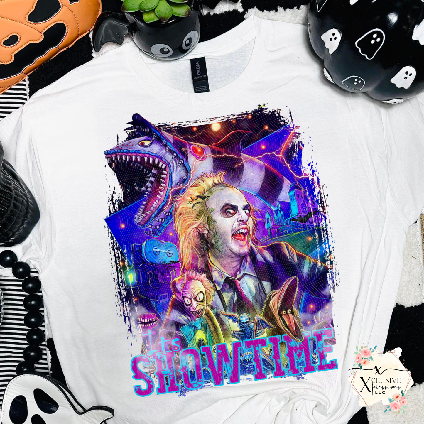 Bettle J Showtime, RTS Glitter DTF Screenprint