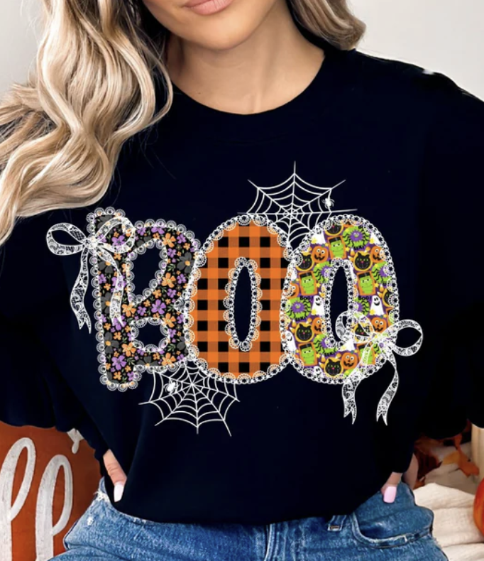 Boo Coquette, Glitter Screenprint