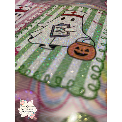 Boo Boo Crew, Glitter DTF Screenprint