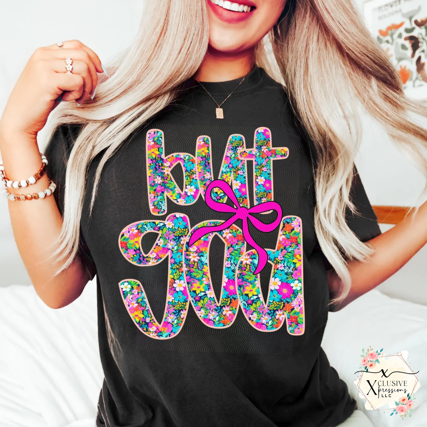 But God, RTS Glitter DTF Screenprint