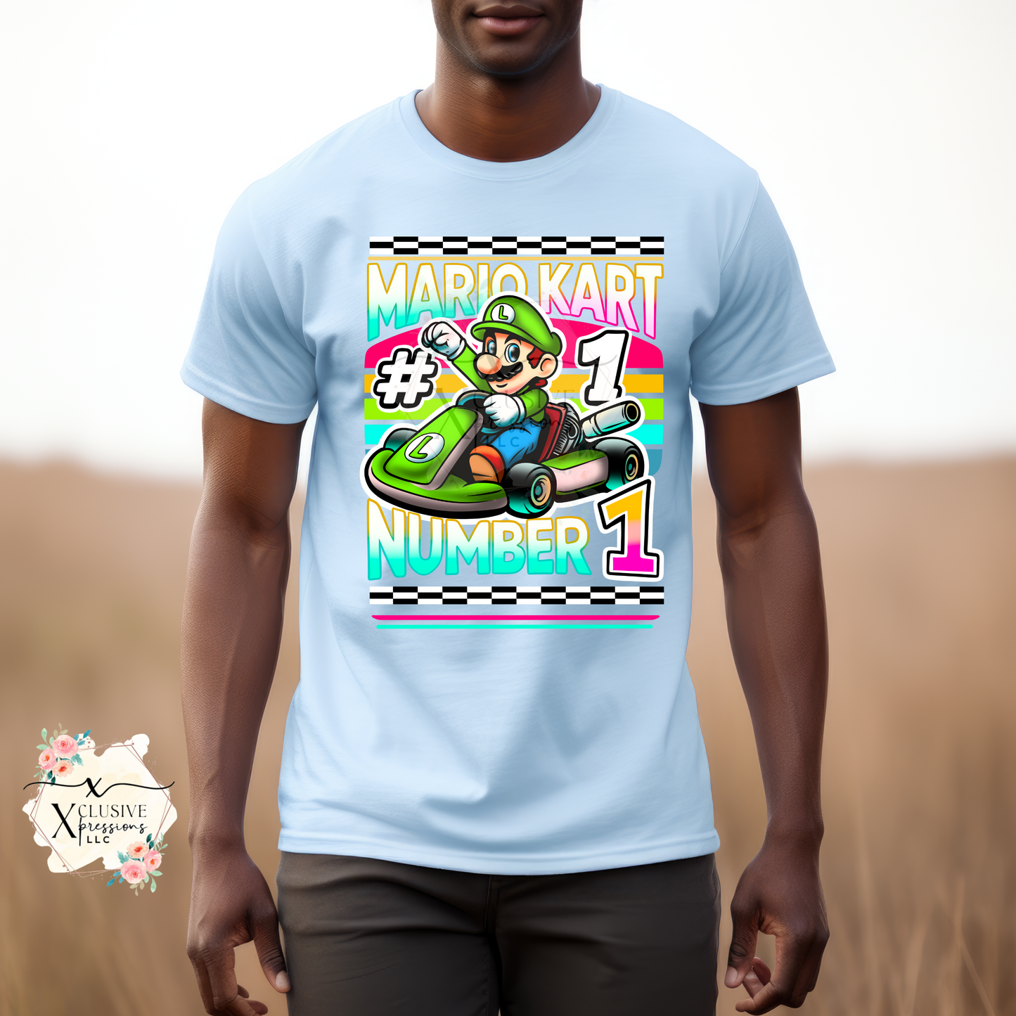 Super Plumber Green Cart, DTF & Sublimation Print POD