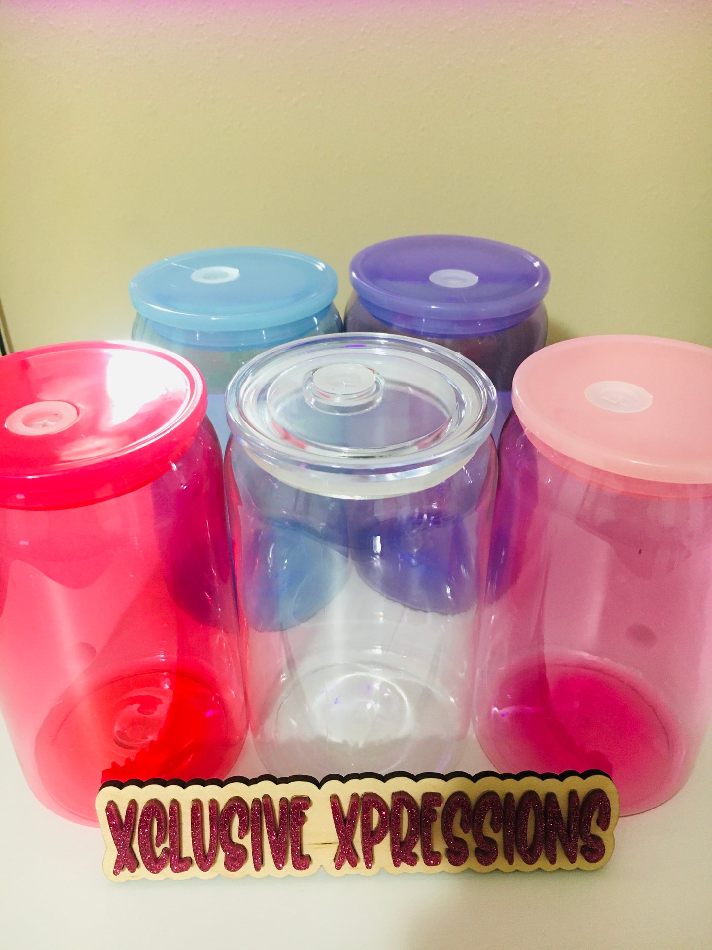 Vasos de vidrio de 16 oz, incluye un envoltorio
