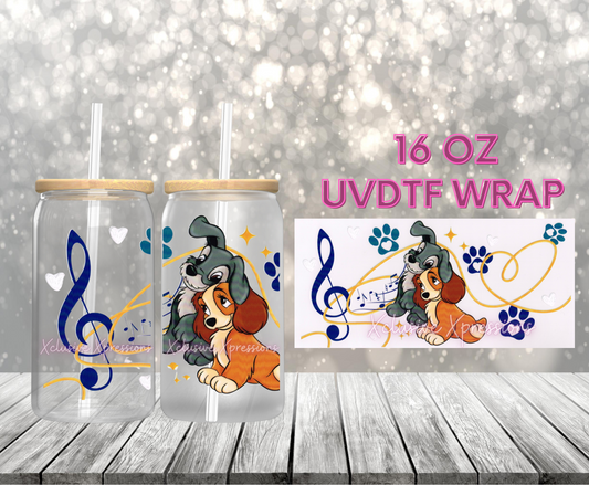 #234 Lady Music Love, 16 oz UVDTF