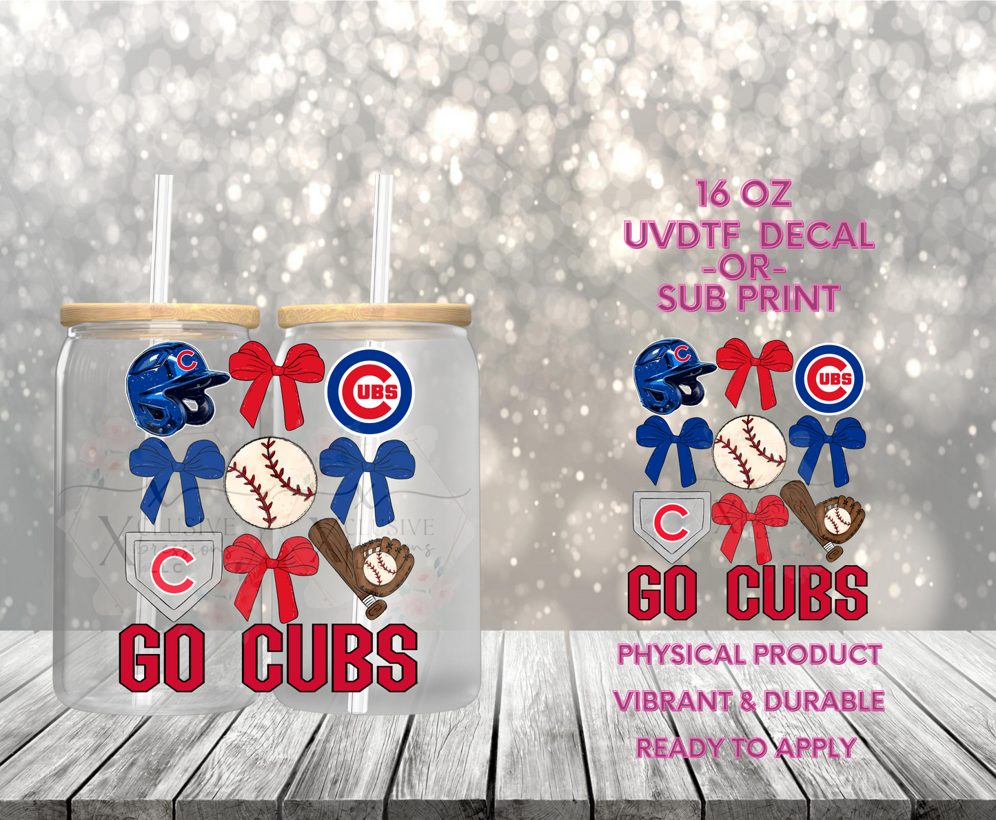 Baseball Teams Decal, 16 oz Decal POD