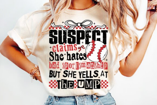 Baseball Suspect, DTF POD
