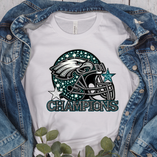 Eagles Football Champions, DTF & Sublimation POD