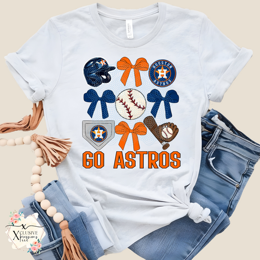 Baseball & Bows, DTF POD
