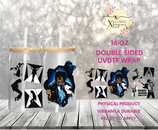 #882 Mic Jackson, Double-Sided 16 oz UVDTF