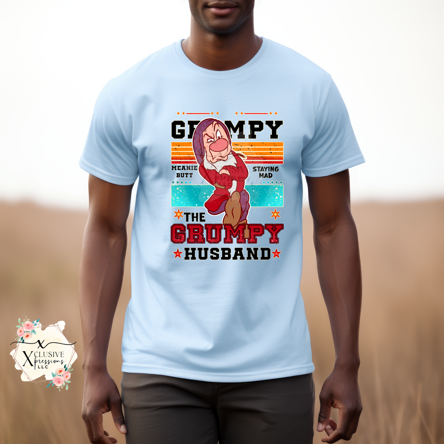 Grumpy Husband Dwarf, DTF & Sublimation Print POD