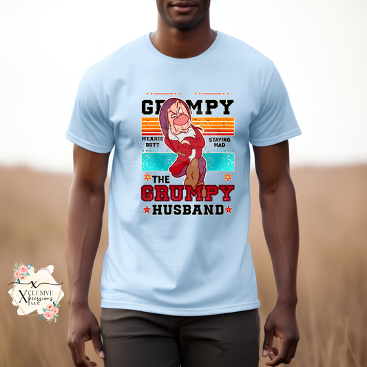 Grumpy Husband Dwarf, DTF & Sublimation Print POD