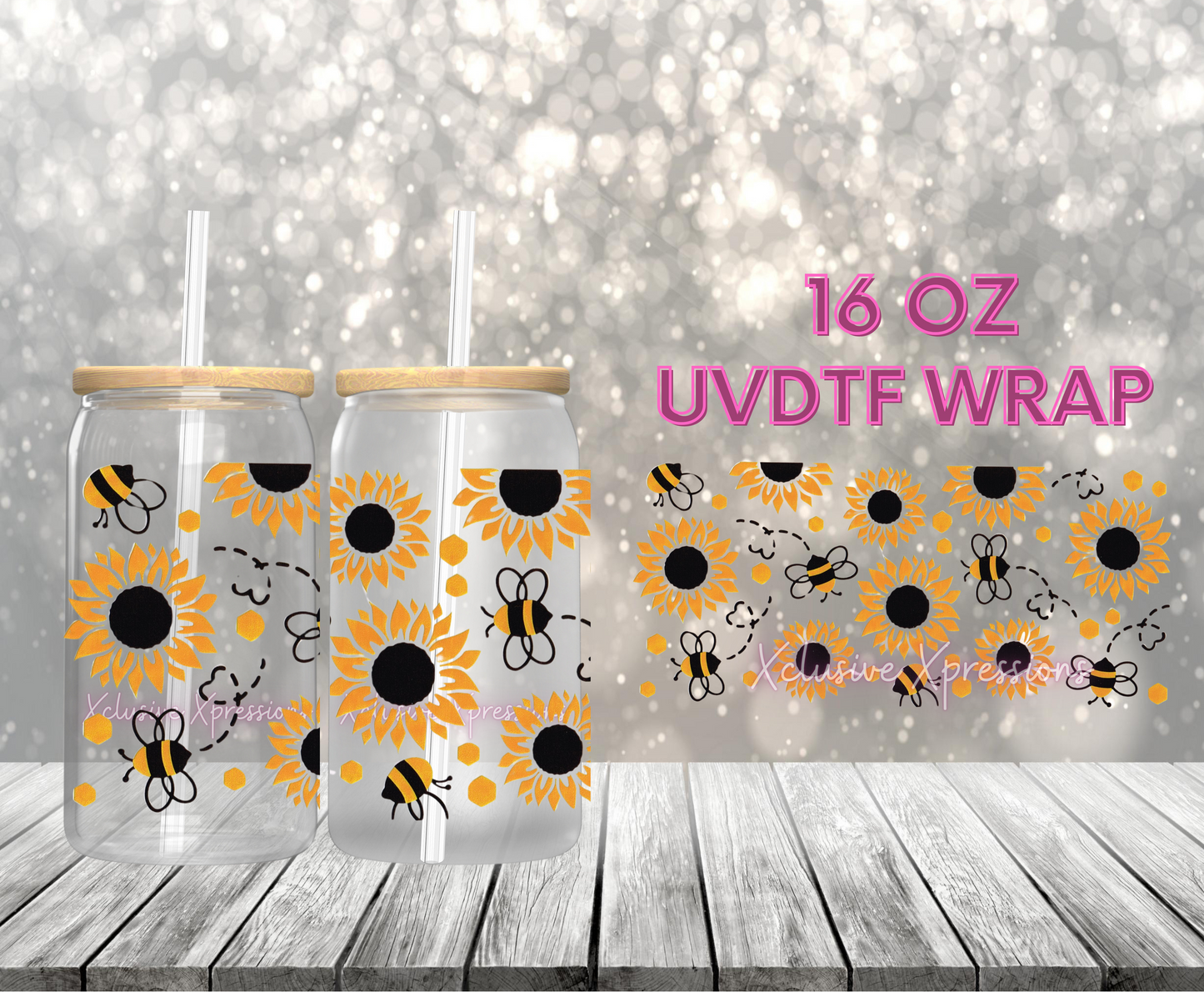 #462 Sunflower, 16 oz UVDTF