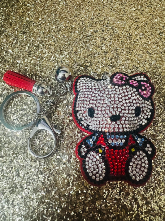 HK Rhinestone Keychain