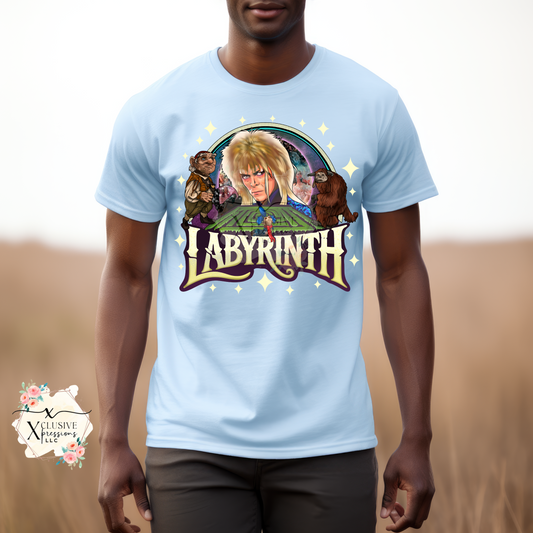 Labyrinth, DTF & Sublimation Print POD