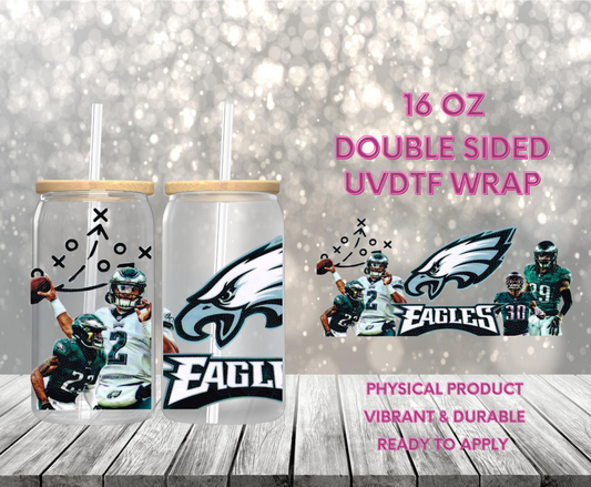#1031 Eagles, 16 oz Double-sided UVDTF