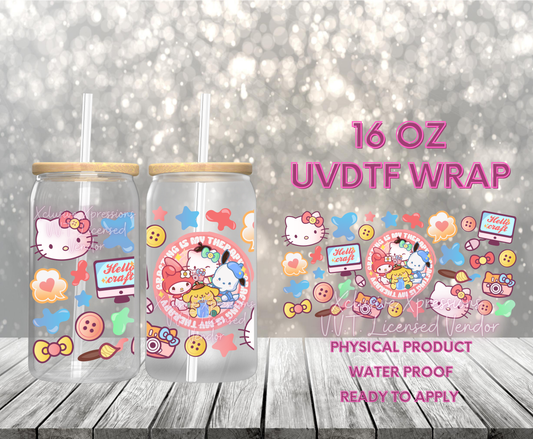 #150 HK Circle Therapy Unique VVT, 16 oz UVDTF