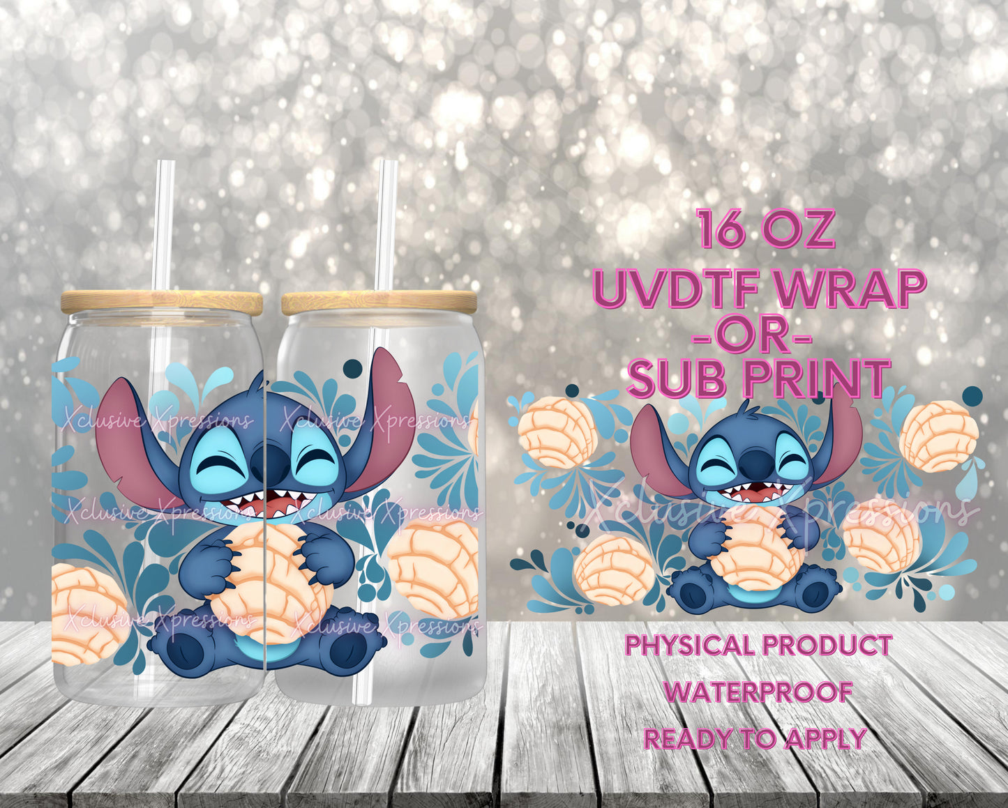 #640 Stich Conchita, POD 16 oz UVDTF or Sub